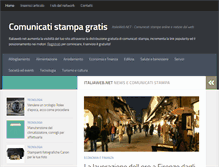 Tablet Screenshot of italiaweb.net